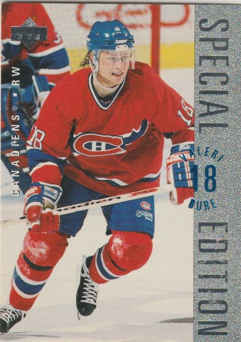 NHL 1995 / 96 Upper Deck Special Edition - No SE46 - Valeri Bure