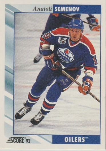 NHL 1992 / 93 Score - No 336 - Anatoli Semenov