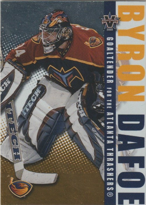 NHL 2002-03 Vanguard - No 4 - Byron Dafoe