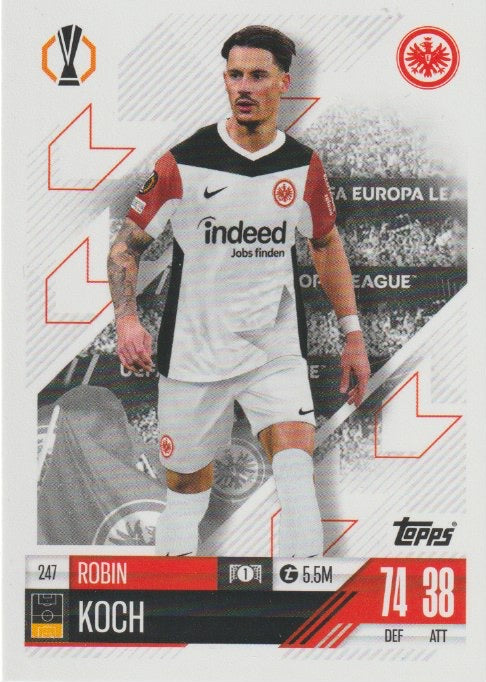 Soccer 2024-25 Match Attax UEFA Champions League - No 247 - Robin Koch