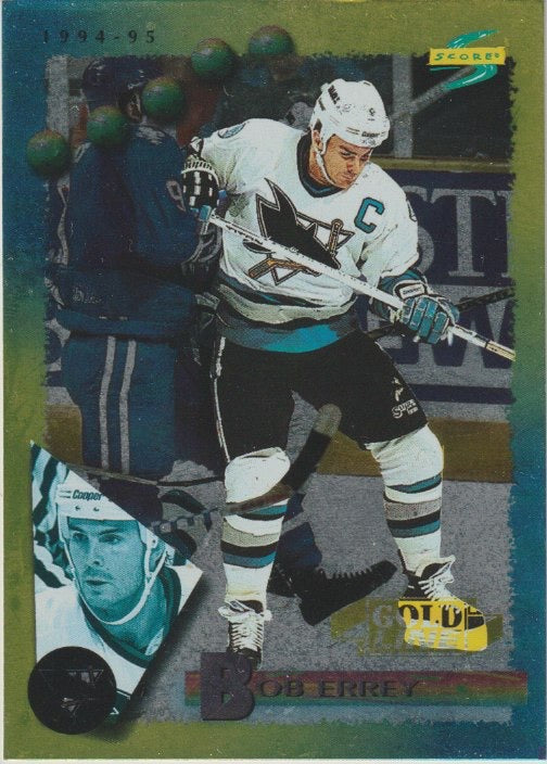 NHL 1994 / 95 Score Gold Line - No 87 - Bob Errey