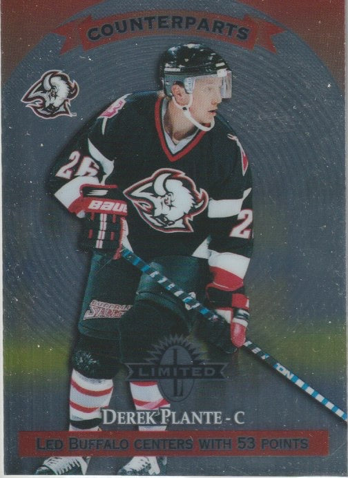 NHL 1997 / 98 Donruss Limited - No 49 - Derek Plante / Todd Harvey