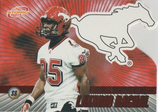 NFL 2003 Atomic CFL Red - No 22 - Latario Rachal