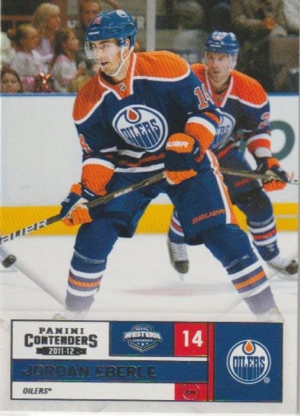 NHL 2011-12 Panini Contenders - No 14 - Jordan Eberle