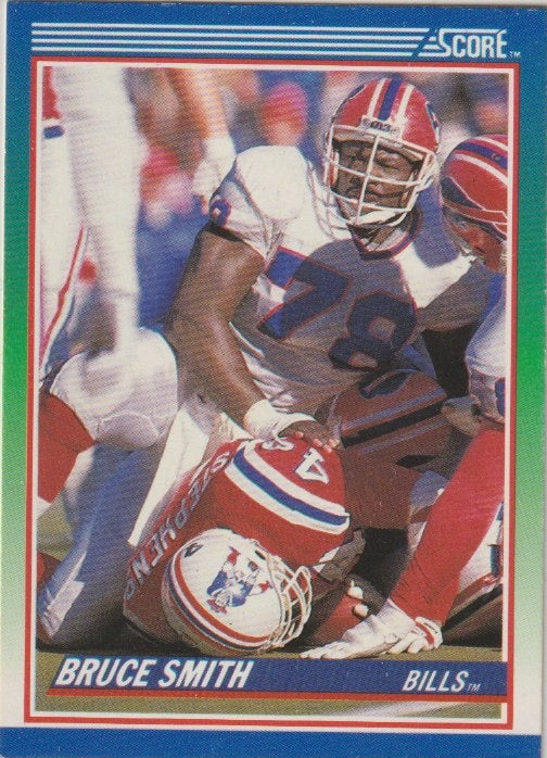 NFL 1990 Score - No 16 - Bruce Smith