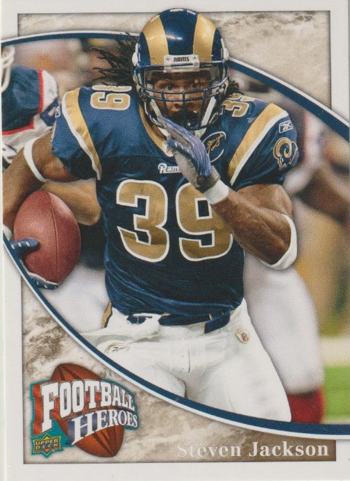 NFL 2009 Upper Deck Heroes - No 91 - Steven Jackson