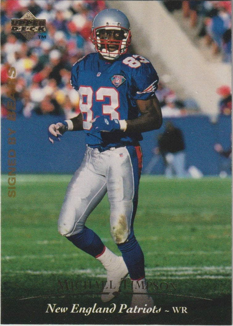NFL 1995 Upper Deck - No 104 - Michael Timpson