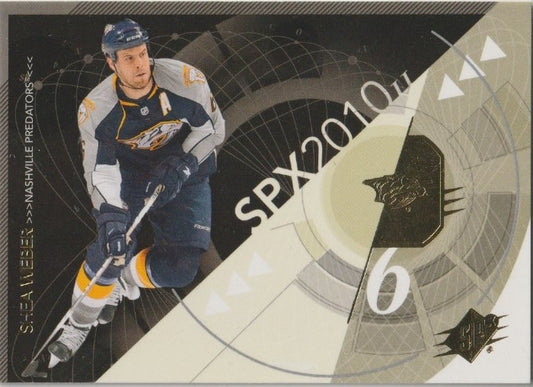 NHL 2010-11 SPx - No 56 - Shea Weber