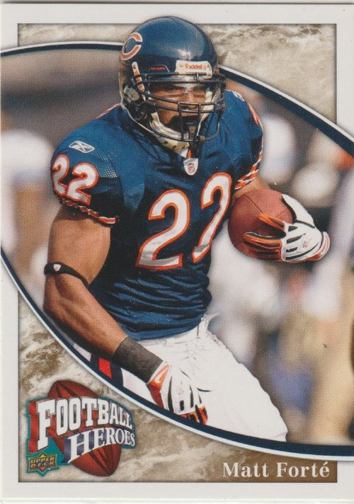 NFL 2009 Upper Deck Heroes - No 15 - Matt Forté