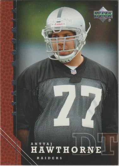 NFL 2005 Upper Deck - No 266 - Anttaj Hawthorne