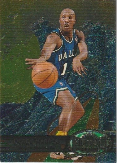 NBA 1997-98 Metal Universe - No 4 - Derek Harper