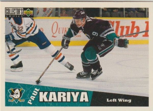 NHL 1996-97 Collector's Choice - No 1 - Paul Kariya