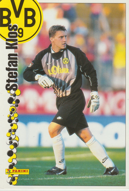 Fussball - Panini - Jumbokarte - Stefan Klos