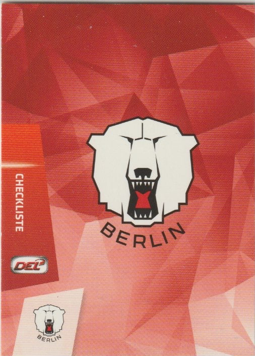 DEL 2014-15 CityPress - No 604 - Checkliste Eisbären Berlin