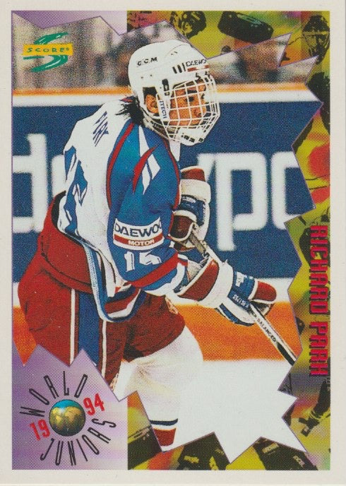 NHL 1994 / 95 Score - No 210 - Richard Park