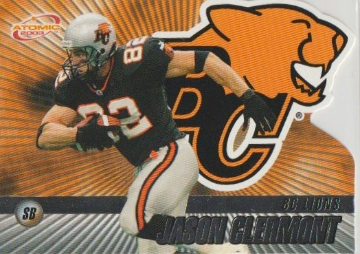 NFL 2003 Atomic CFL - No 3 - Jason Clermont