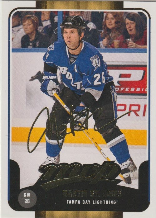 NHL 2011-12 Upper Deck MVP - No 76 - Martin St. Louis