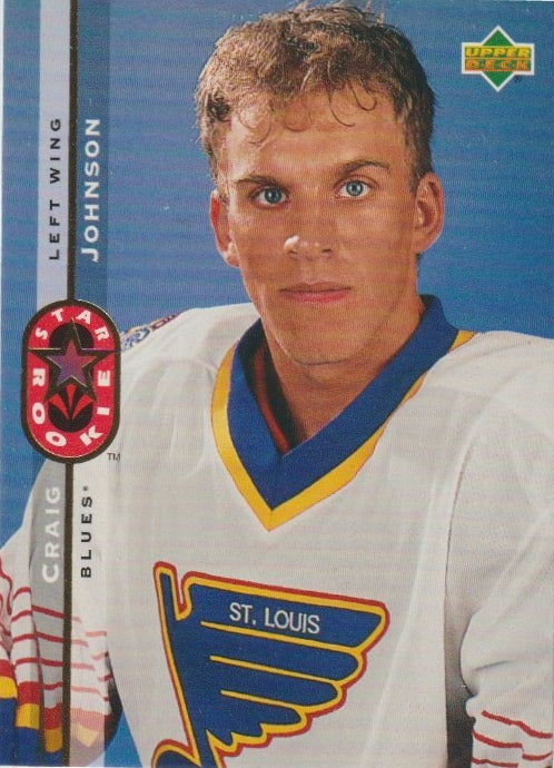 NHL 1994 / 95 Upper Deck - No 253 - Craig Johnson