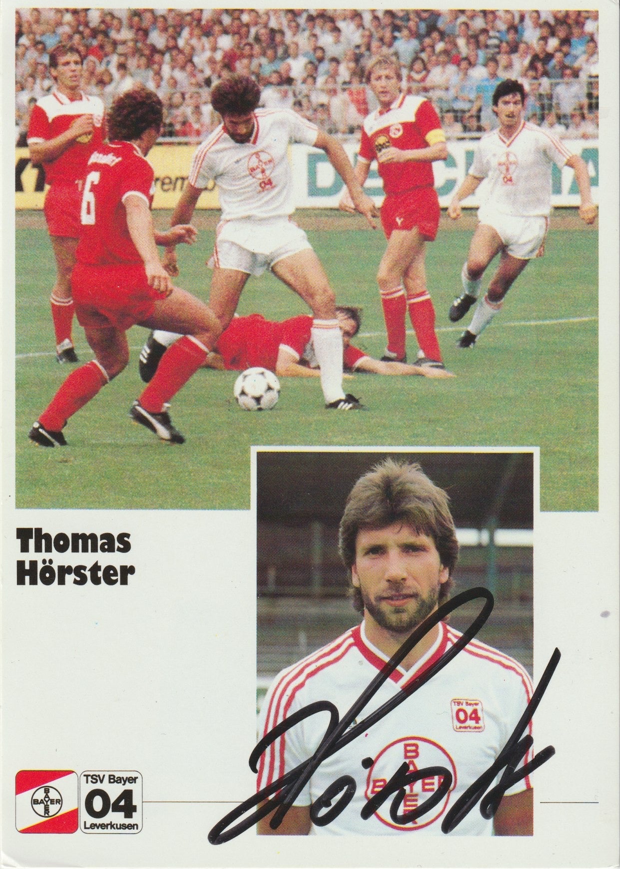 Fussball - Autogramm - Thomas Hörster