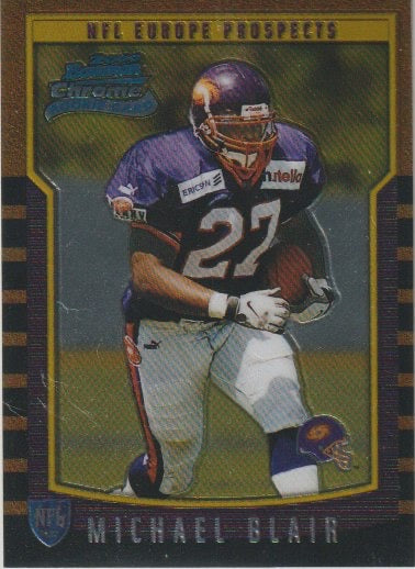 NFL 2000 Bowman Chrome - No 163 - Michael Blair