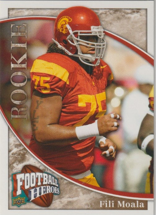 NFL 2009 Upper Deck Heroes - No 139 - Fili Moala