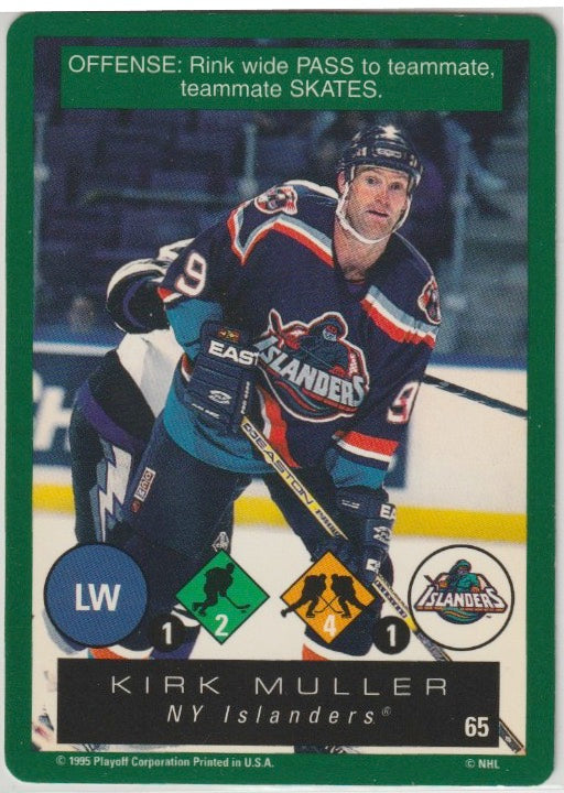 NHL 1995 / 96 Playoff One on One - No 65 - Krik Muller