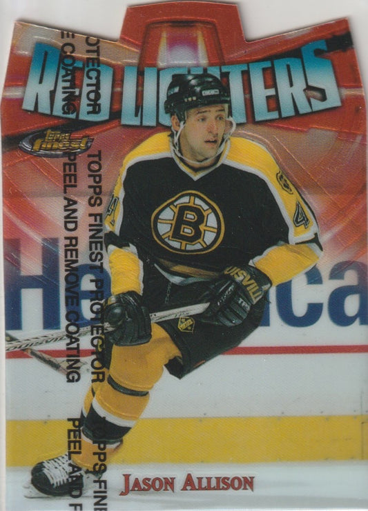 NHL 1998-99 Finest Red Lighters - No R13 - Jason Allison