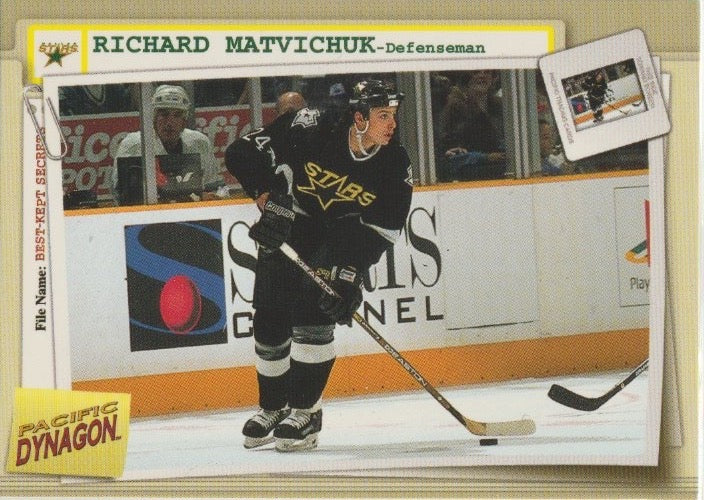 NHL 1997 / 98 Pacific Dynagon Best Kept Secrets - No 29 - Richard Matvichuk