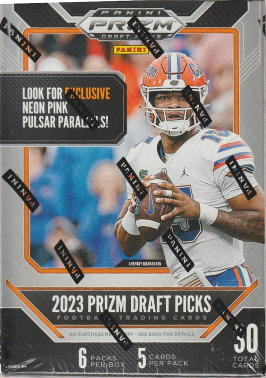 NFL 2023 Panini Prizm Draft Picks Blaster Box