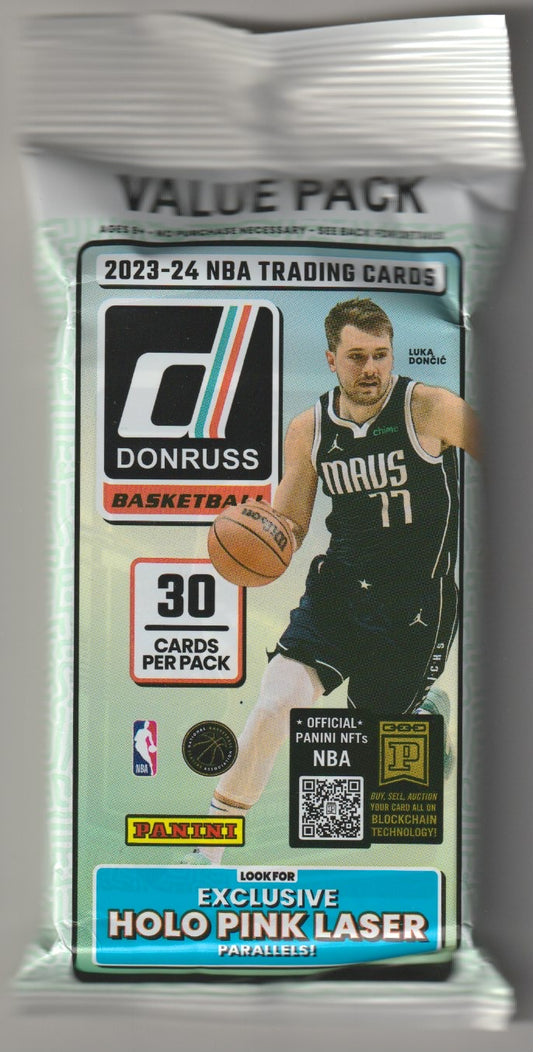 NBA 2023-24 Panini Donruss Value Fat Pack - Jumbo Pack