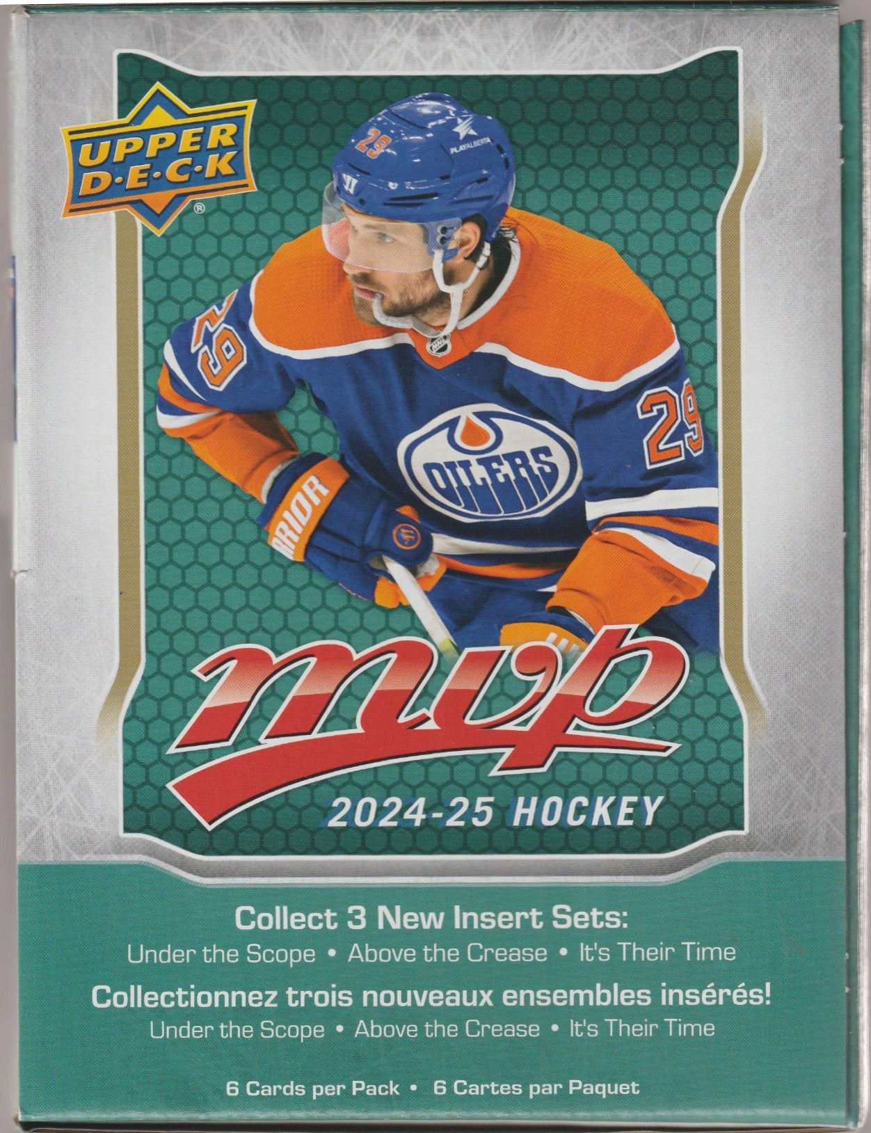 NHL 2024-25 Upper Deck MVP Gravity Feed Retail - Box