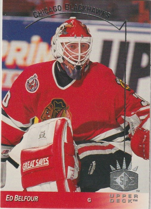 NHL 1993 / 94 Upper Deck SP Inserts - No 27 - Ed Belfour