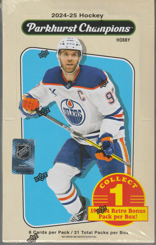 NHL 2024-25 Parkhurst Champions Hobby Box