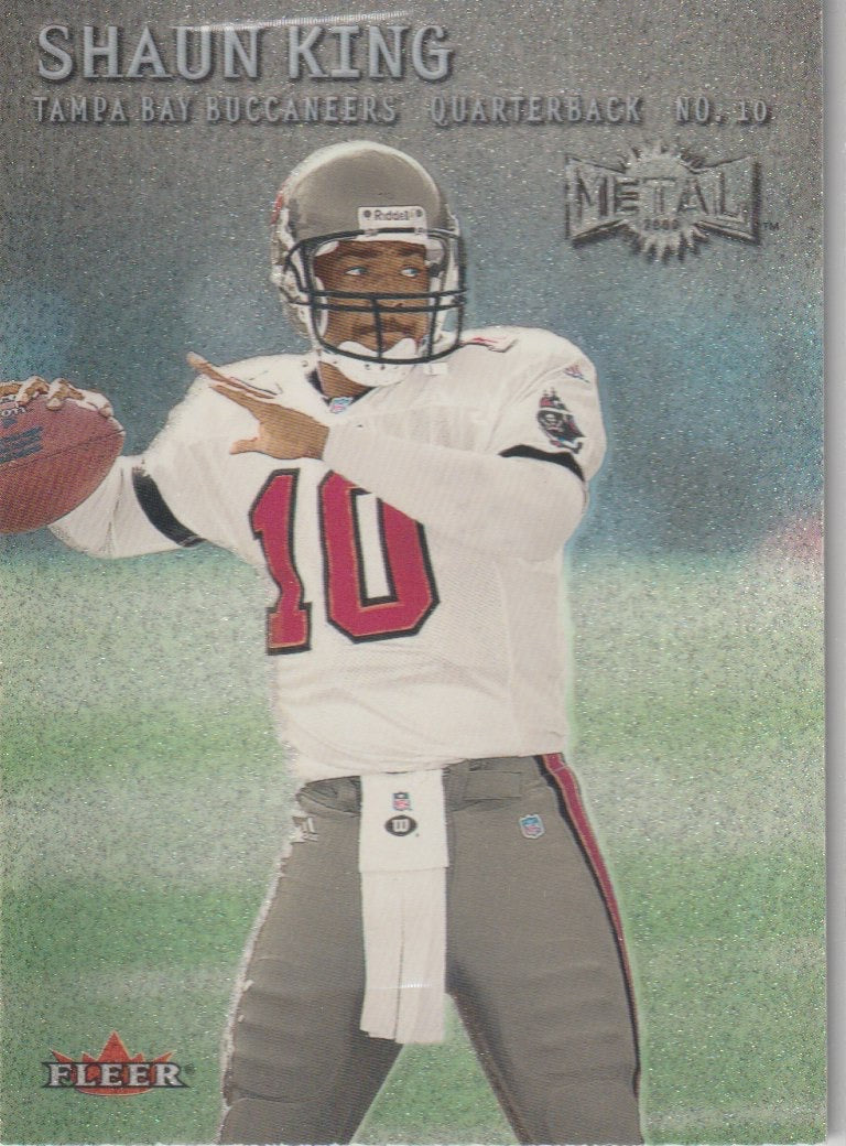 NFL 2000 Metal - No 76 - Shaun King