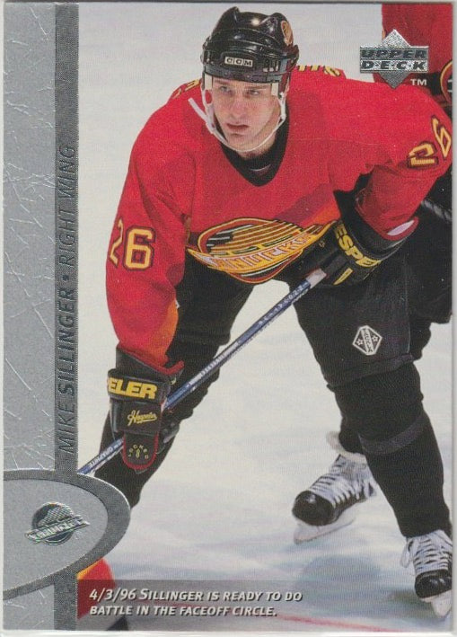 NHL 1996 / 97 Upper Deck - No 349 - Mike Sillinger