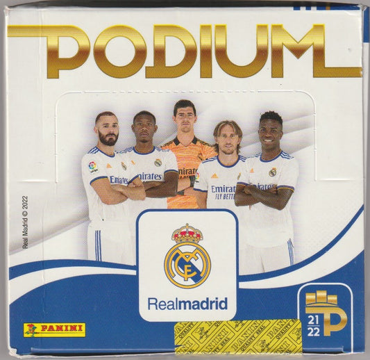 Fussball 2021-22 Panini Podium Megabox Real Madrid