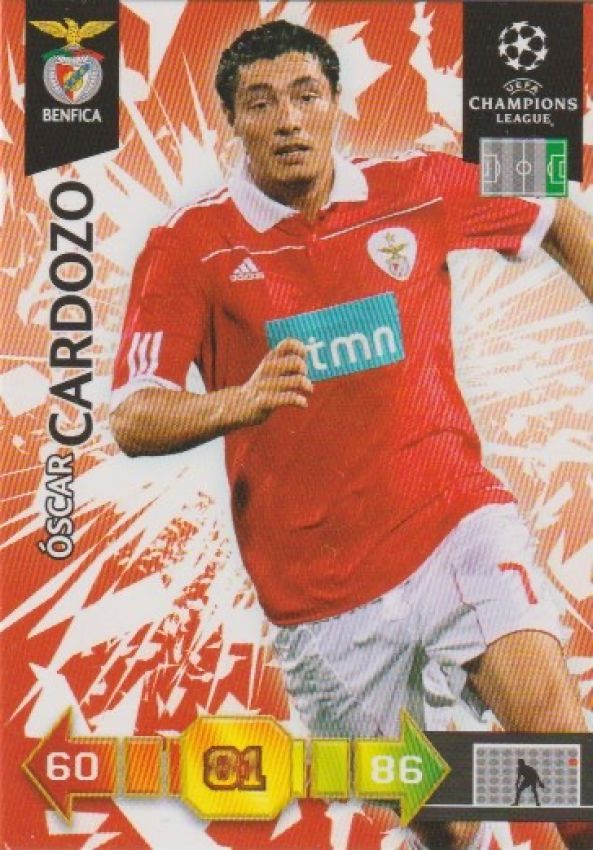 Fussball 2010-11 Panini Adrenalyn XL Champions League - No 70 - Oscar Cardozo