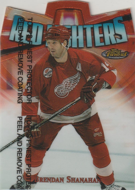 NHL 1998-99 Finest Red Lighters - No R10 - Brendan Shanahan