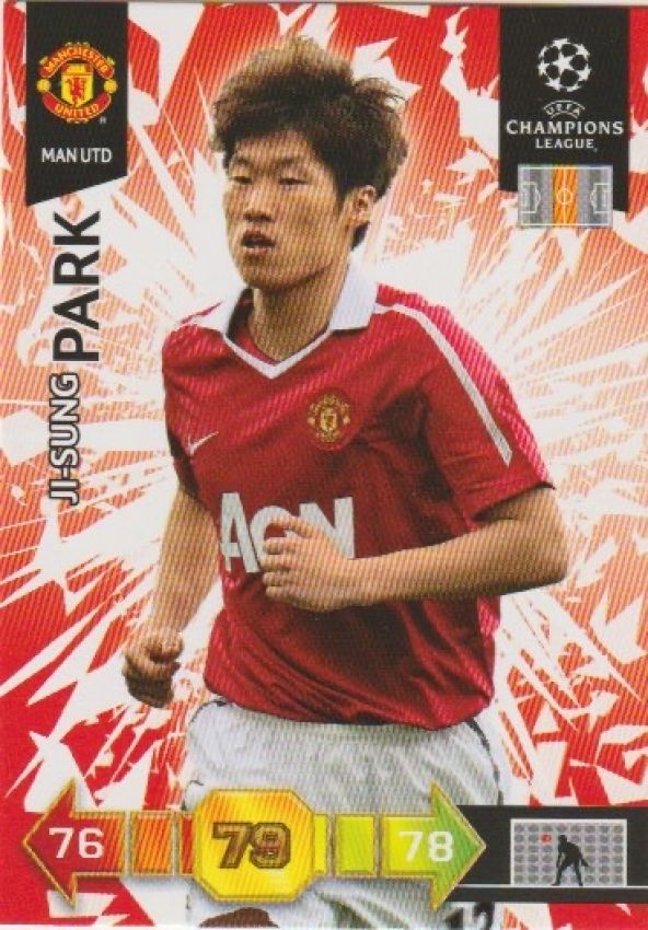 Fussball 2010-11 Panini Adrenalyn XL Champions League - No 162 - Ji-Sung Park