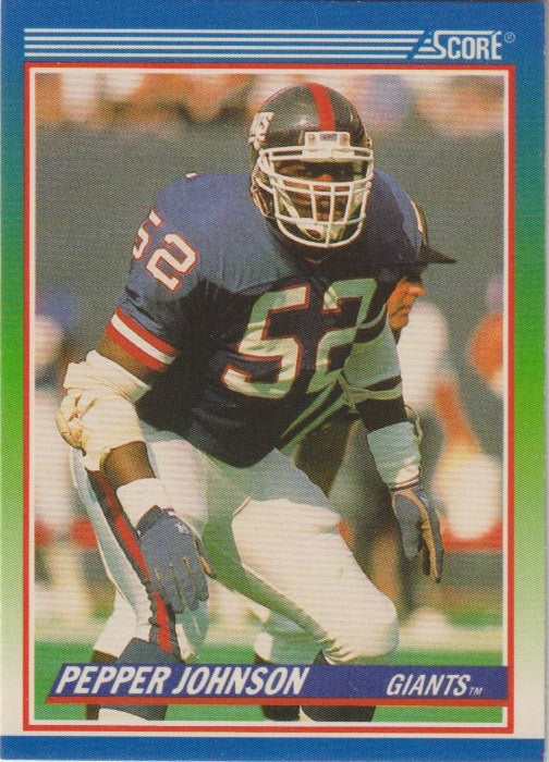 NFL 1990 Score - No 361 - Pepper Johnson