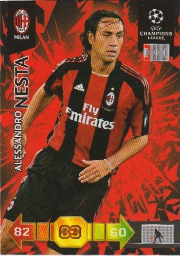 Football 2010-11 Panini Adrenalyn XL Champions League - No 194 - Alessandro Nesta