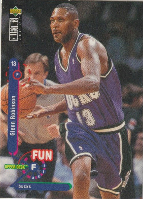 NBA 1995-96 Collector's Choice - No 180 - Glenn Robinson