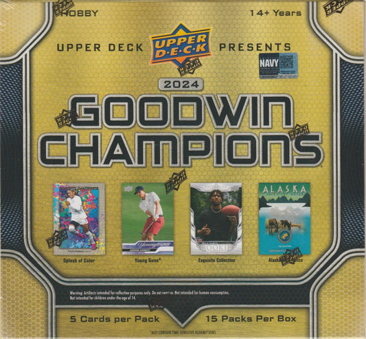 M 2024 Upper Deck Goodwin Champions - Hobby Box