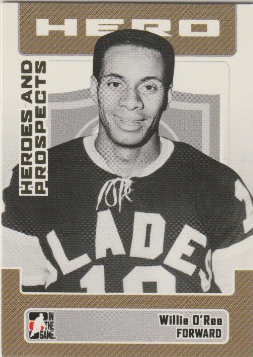 NHL 2006-07 ITG Heroes and Prospects - No 6 - Willie O'Ree