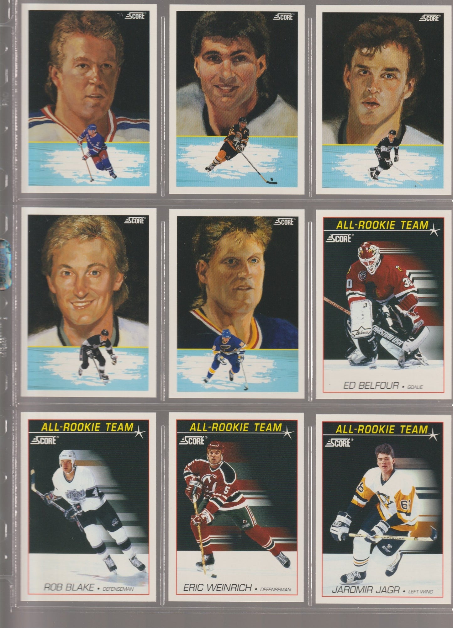 NHL 1991-92 Score American - No 1 - 440 complete set