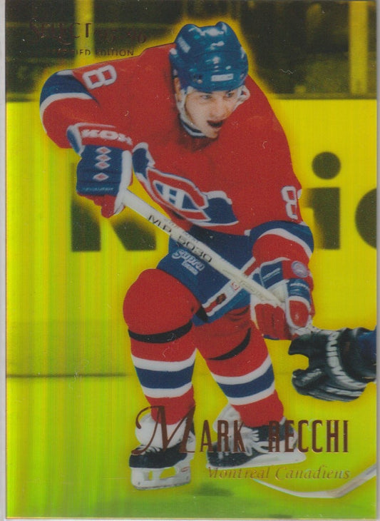 NHL 1995 / 96 Select Certified Mirror Gold - No 10 - Mark Recchi