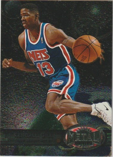 NBA 1997-98 Metal Universe - No 40 - Kendall Gill