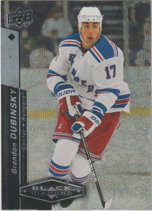 NHL 2010-11 Black Diamond - No 19 - Brandon Dubinsky