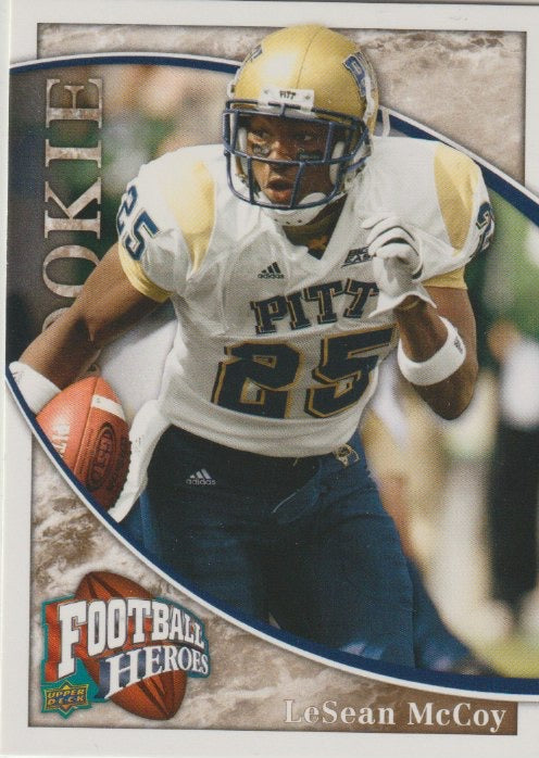 NFL 2009 Upper Deck Heroes - No 101 - LeSean McCoy