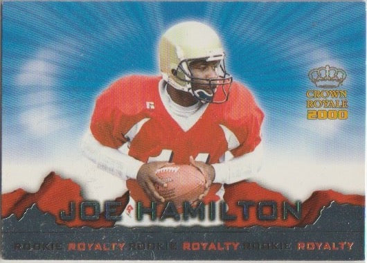 NFL 2000 Crown Royale Rookie Royalty - No 8 - Joe Hamilton